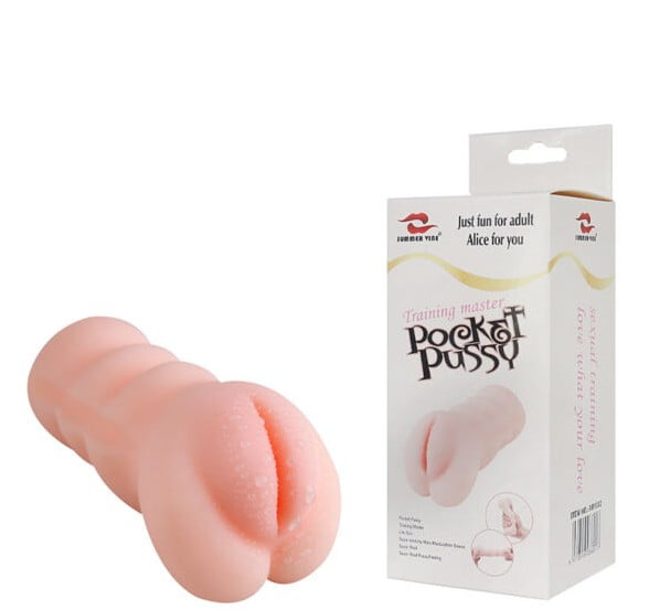 Masturbador Vagina com Lábios Ocultos