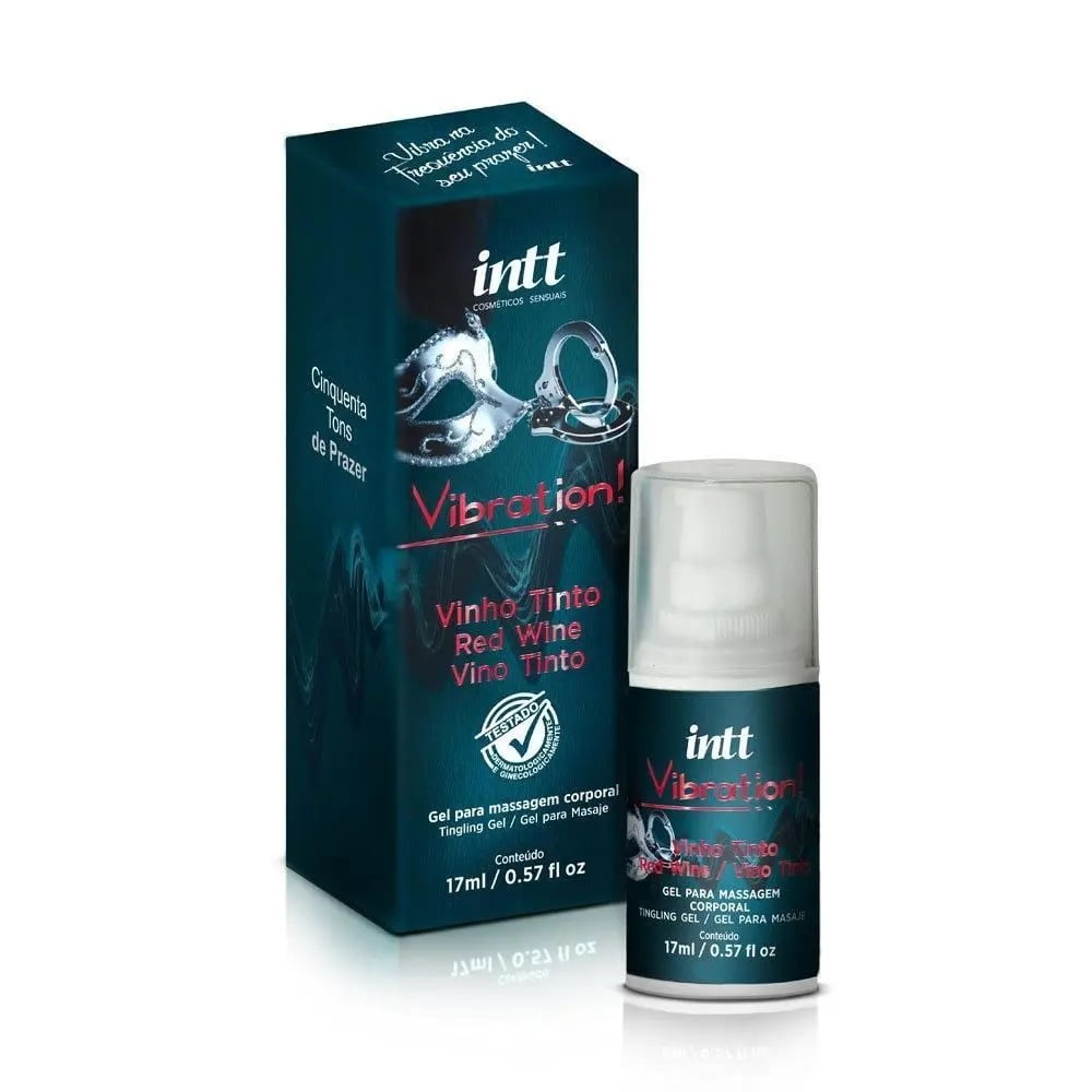 Gel Excitante Intt Vibration Vinho Tinto