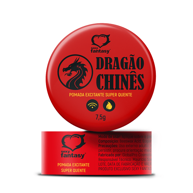 Pomada Dragão Chinês da Sexy Fantasy 