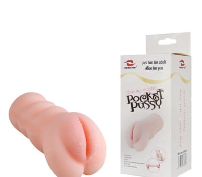 Masturbador Vagina com Lábios Ocultos