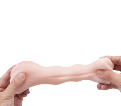 Masturbador Vagina com Lábios Ocultos