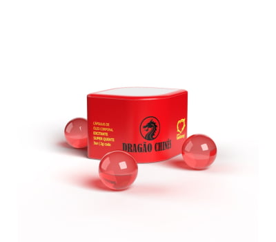 Capsula de Sensações Dragão Chinês da Sexy Fantasy