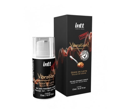 Gel Excitante Intt Vibration Power Doce de Leite