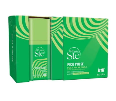 Gel Sugador Intt Pico Pulse Chiclete de Menta
