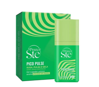 Gel Sugador Intt Pico Pulse Chiclete de Menta