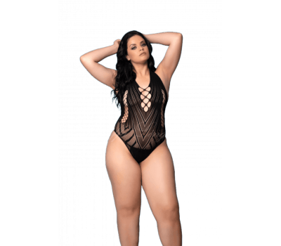 Body Preto Frente Única - Luna