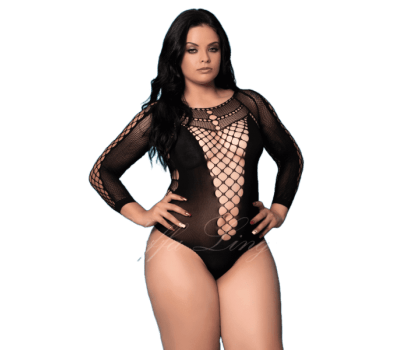 Body Preto Manga Longa - Arya