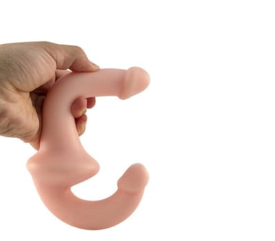 Penetrador Strapless com Plug Vaginal Dildo 