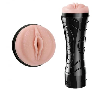 Lanterna Formato de Vagina com 7 Vibrações Pussy 