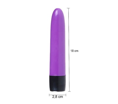 Vibrador Personal 18cm Aveludado