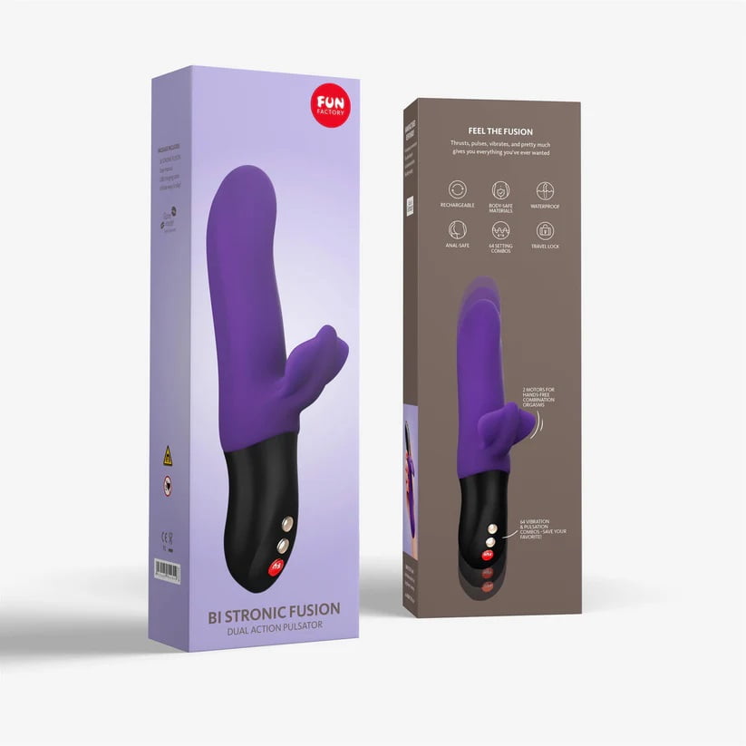 Vibrador Duplo Bi Stronic Fusion Fun Factory  