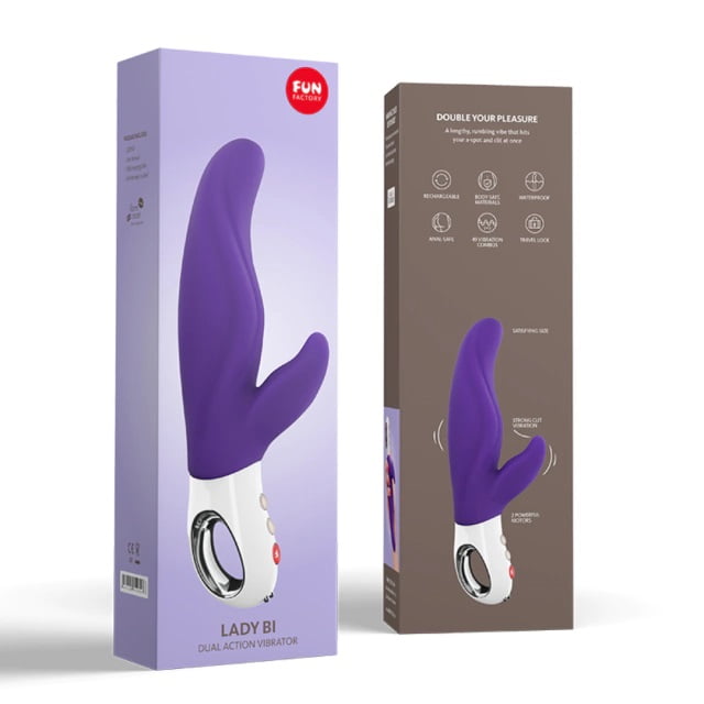 Vibrador Duplo Lady Bi Fun Factory 